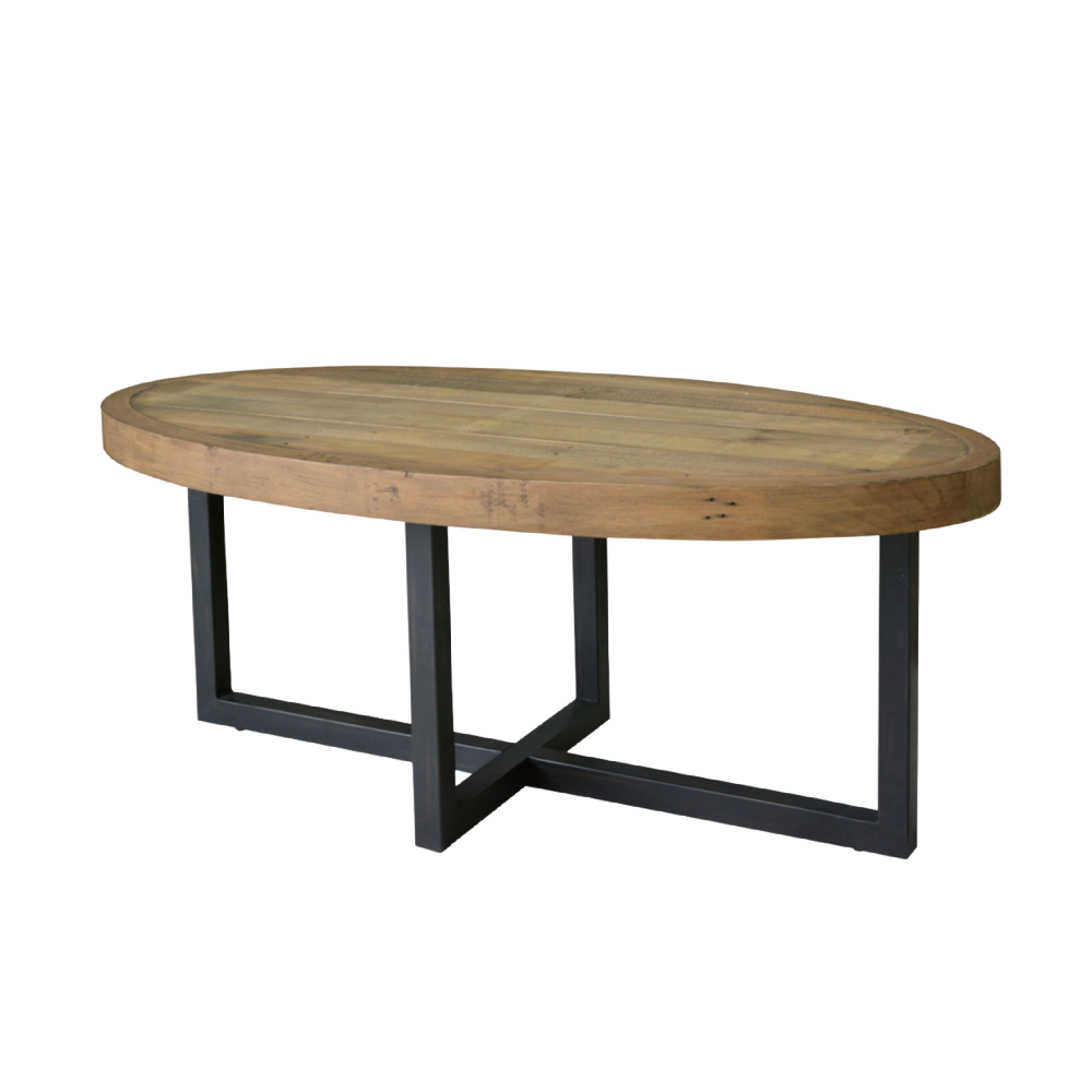 Nixon Reclaimed Rustic Oval coffee table !50% off!