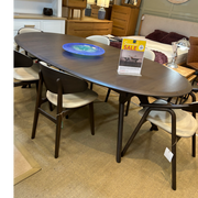 Kristensen Amelia Oval Exrending table and chairs set Clearance !!