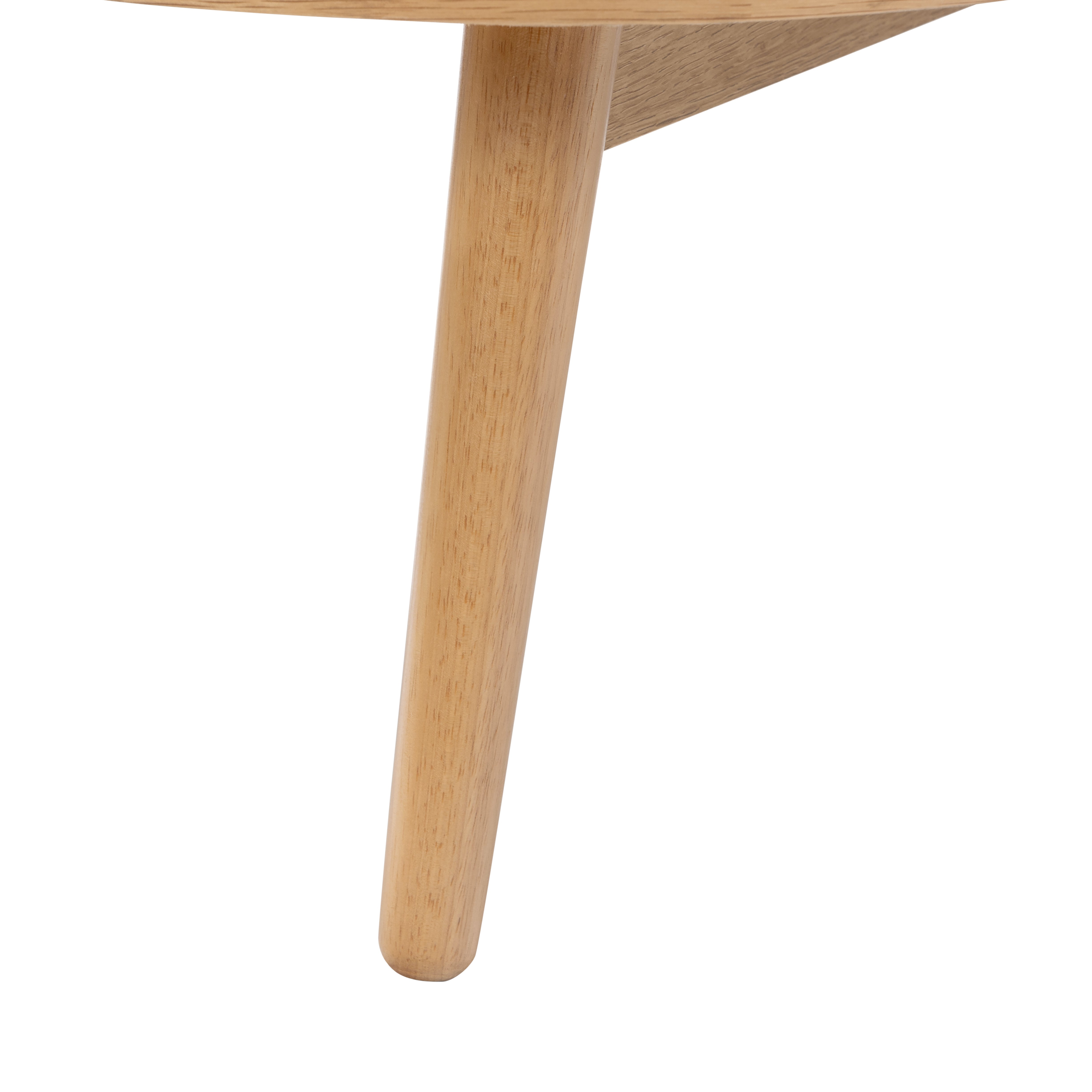 Soho Oak Oval CoffeeTable with Drawer