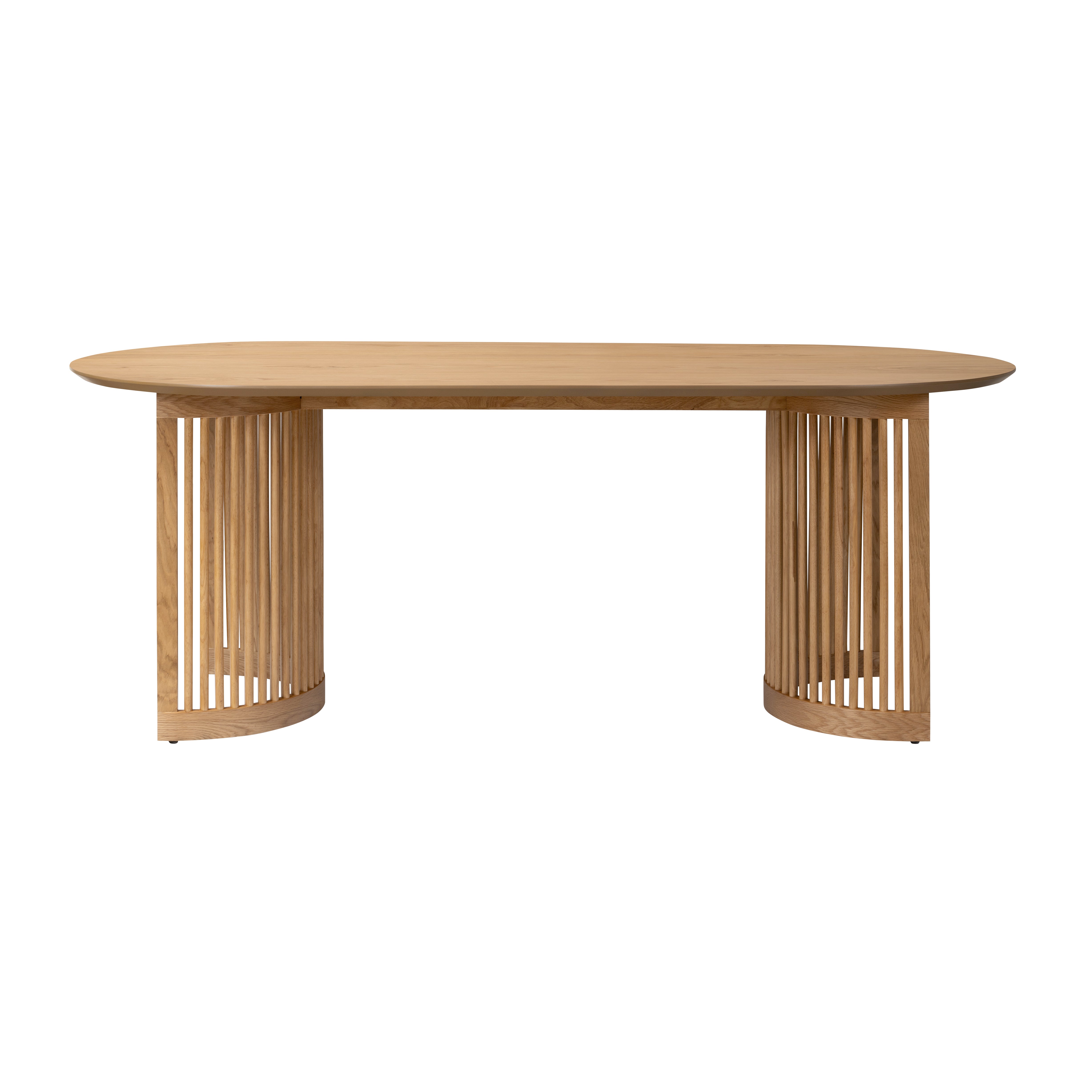 Soho Oak Oval Dining Table