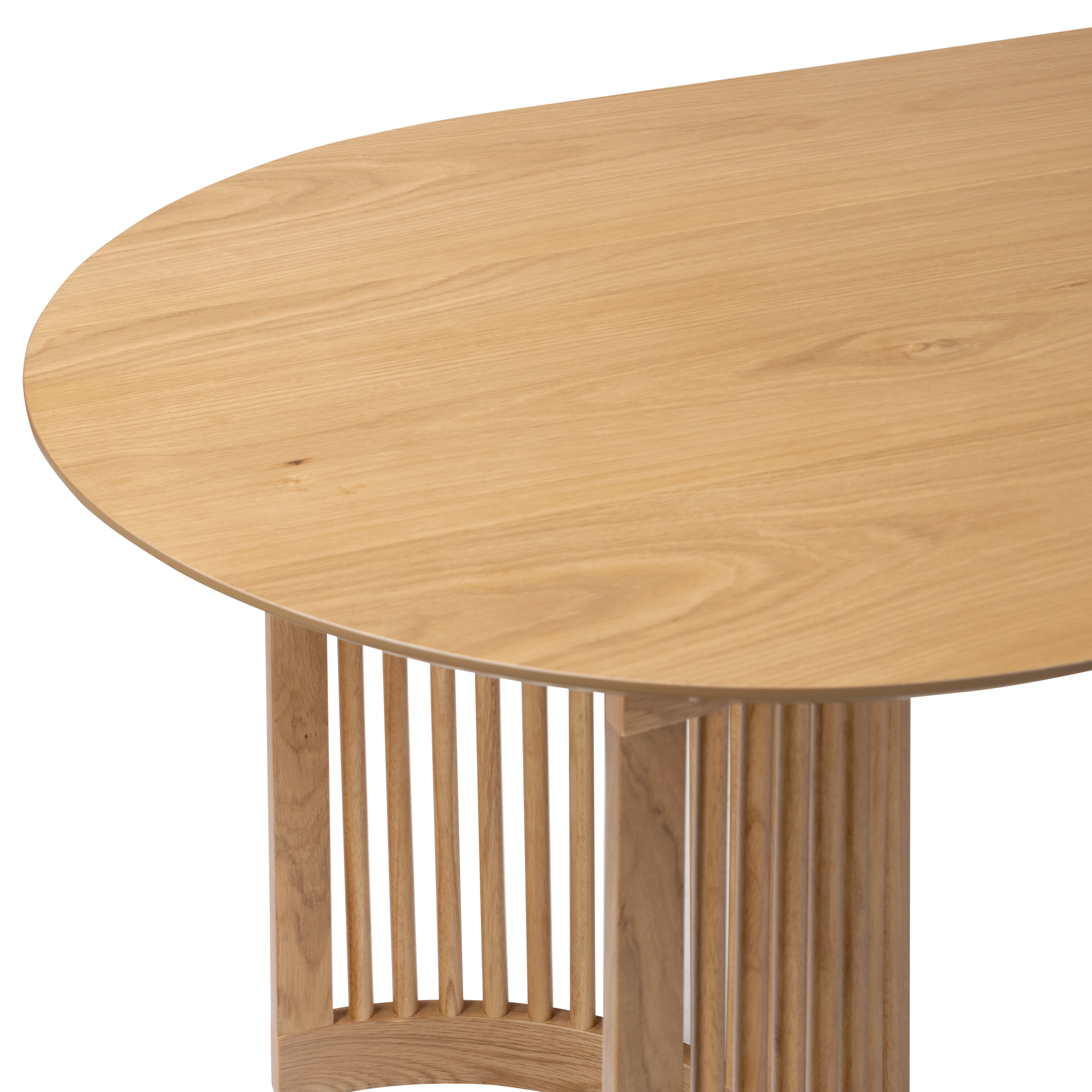 Soho Oak Oval Dining Table