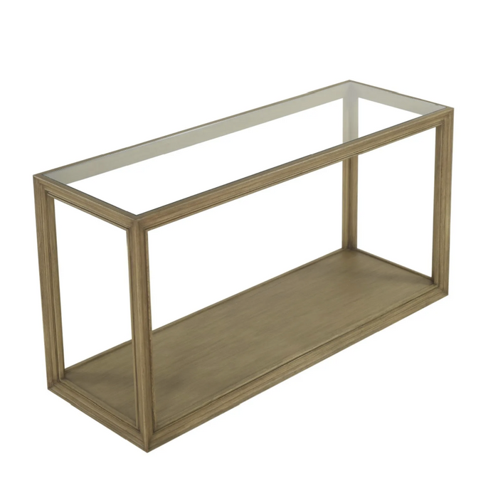 Palma Console Table – Glass Top