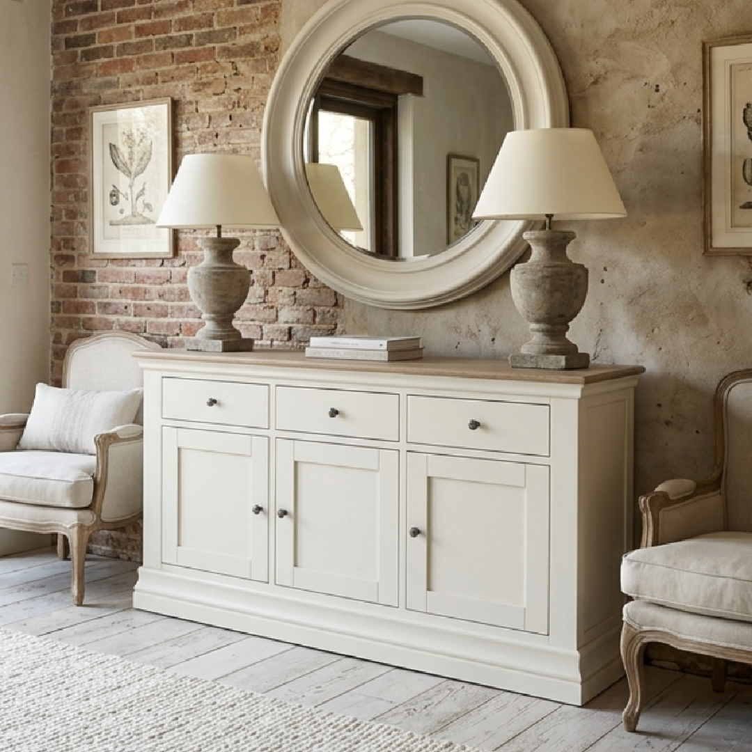 Provence 3 Door/Drawer Sideboard