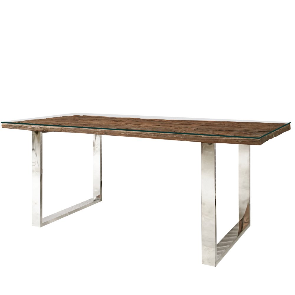 Railway Sleeper 6 Seater Dining Table