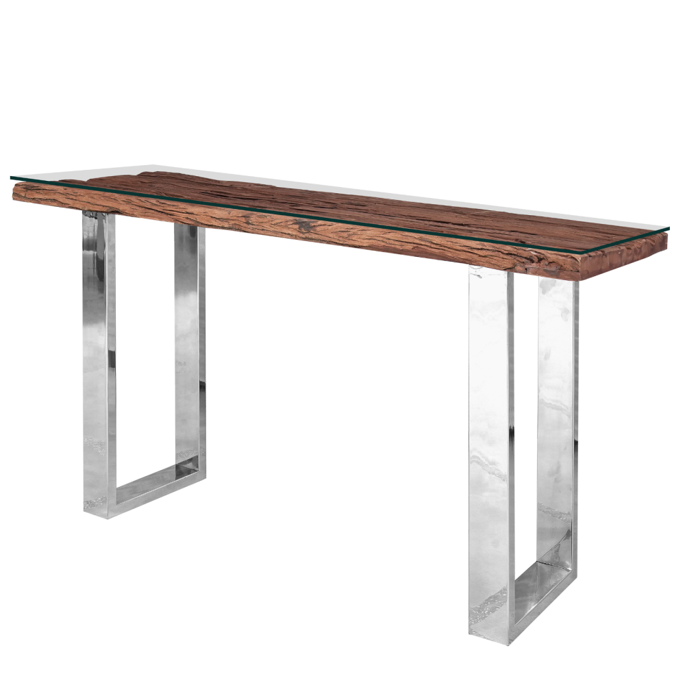 Railway Sleeper Console Table