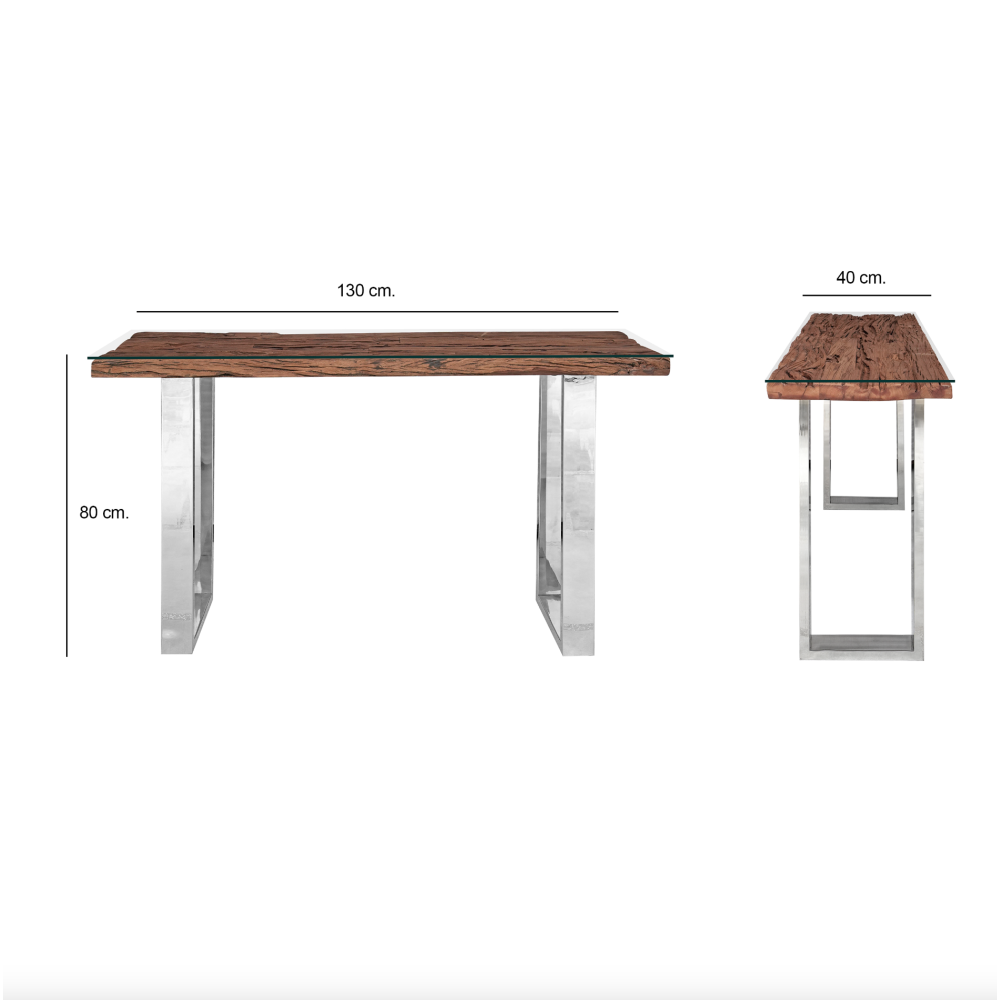 Railway Sleeper Console Table