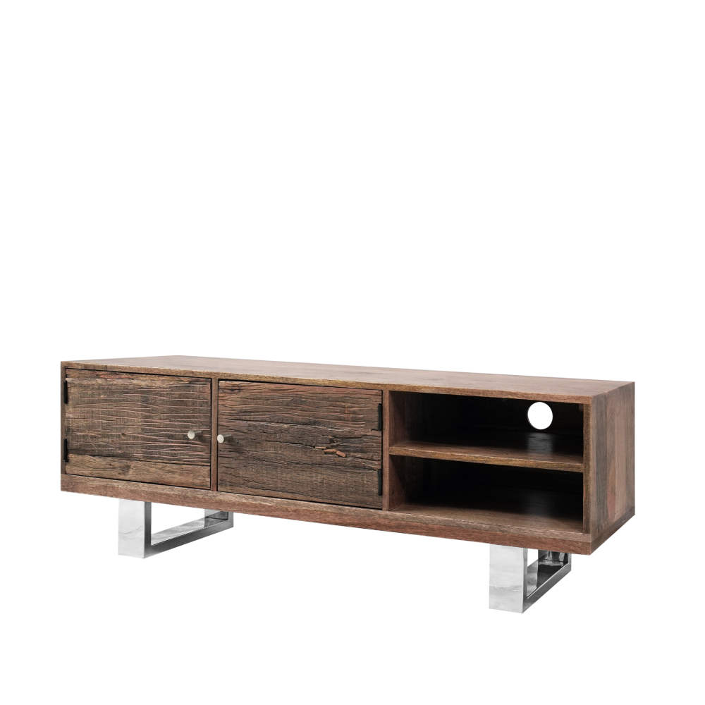 Railway Sleeper TV Unit for TVs up to 55"