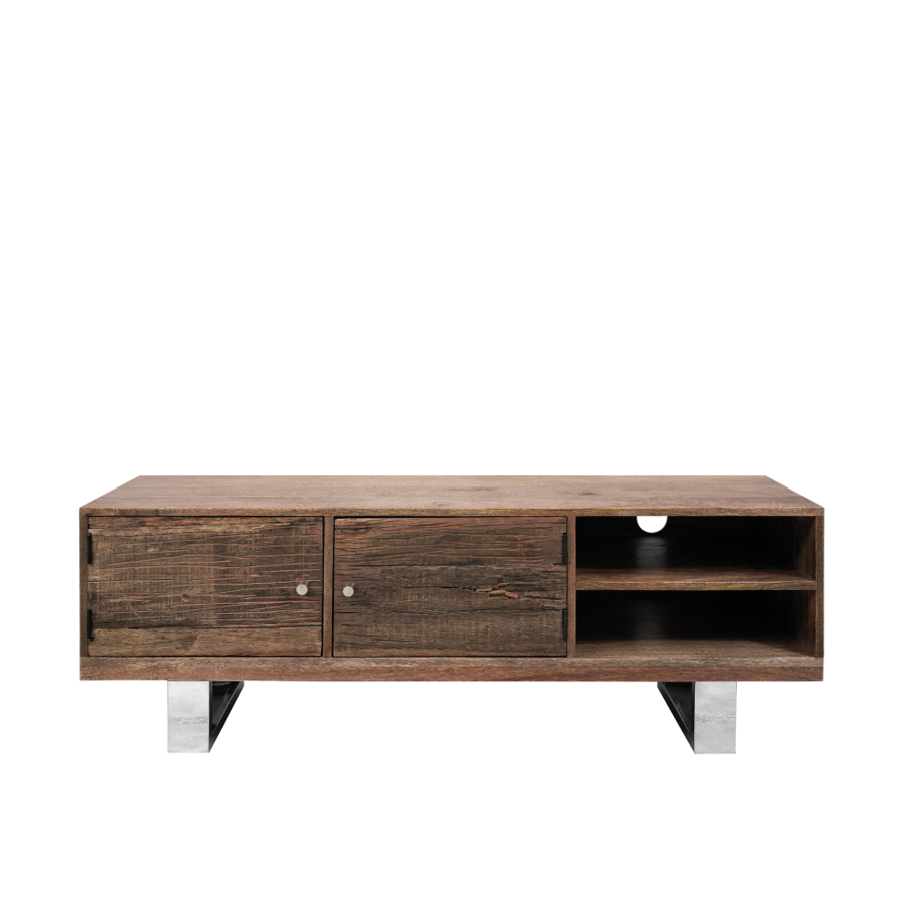Railway Sleeper TV Unit for TVs up to 55"