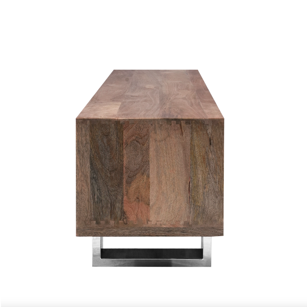 Railway Sleeper TV Unit for TVs up to 55"