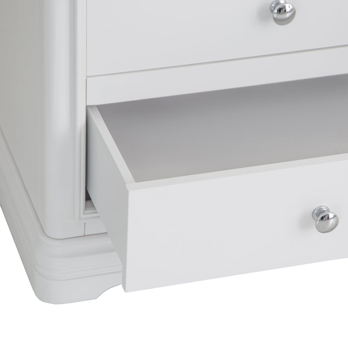 Dartmouth white Douible wardrobe with drawers