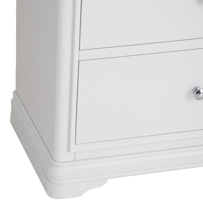 Dartmouth white 6 Drawer Wide Chest