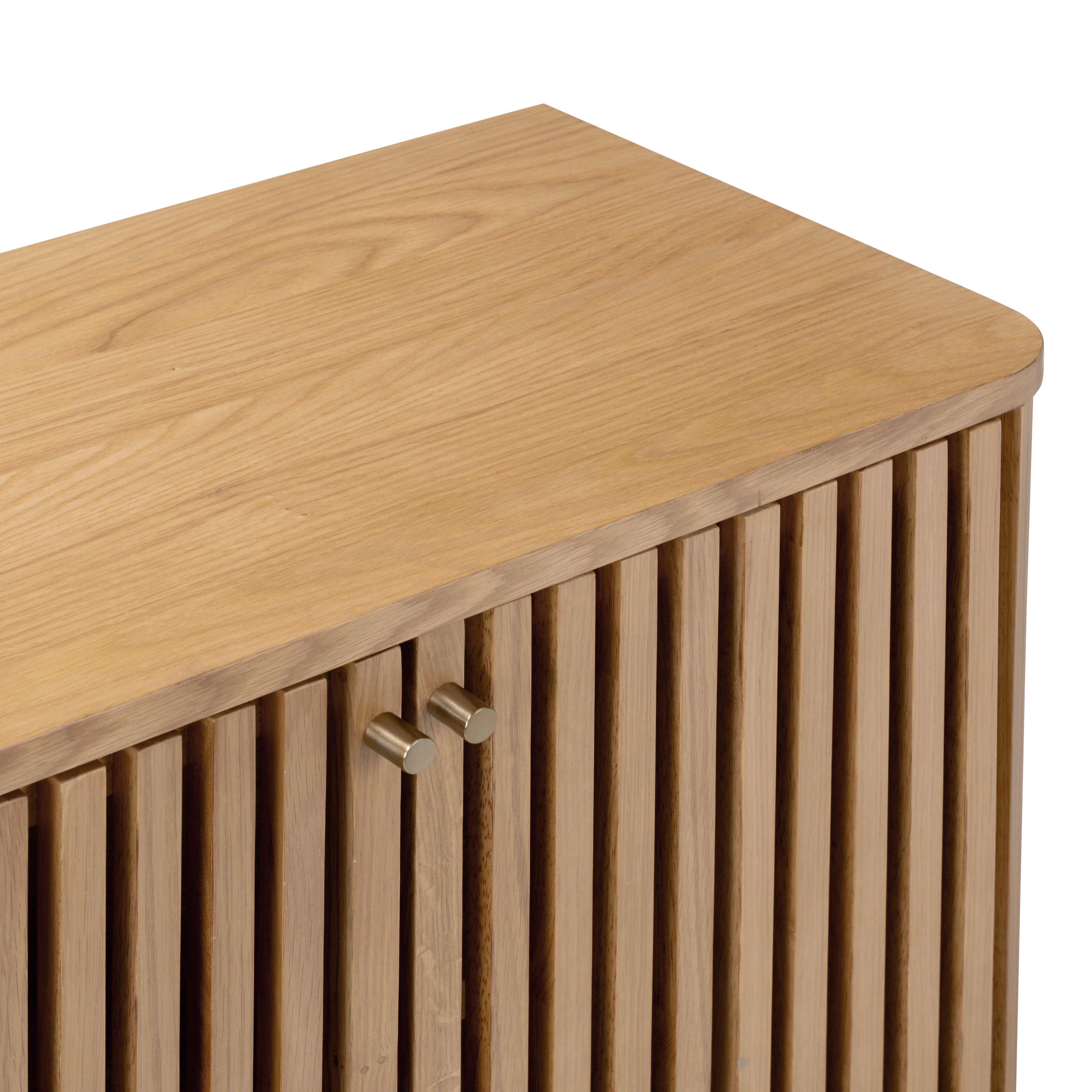 Soho Oak Shoe Cabinet