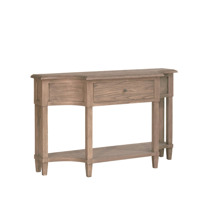 120cm Sofia Sofa Table – Rustic Brown