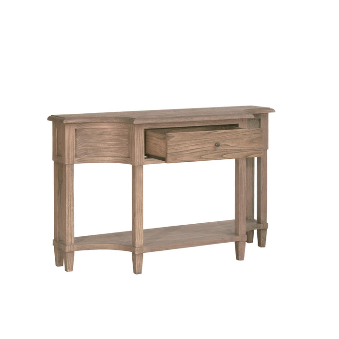 120cm Sofia Sofa Table – Rustic Brown