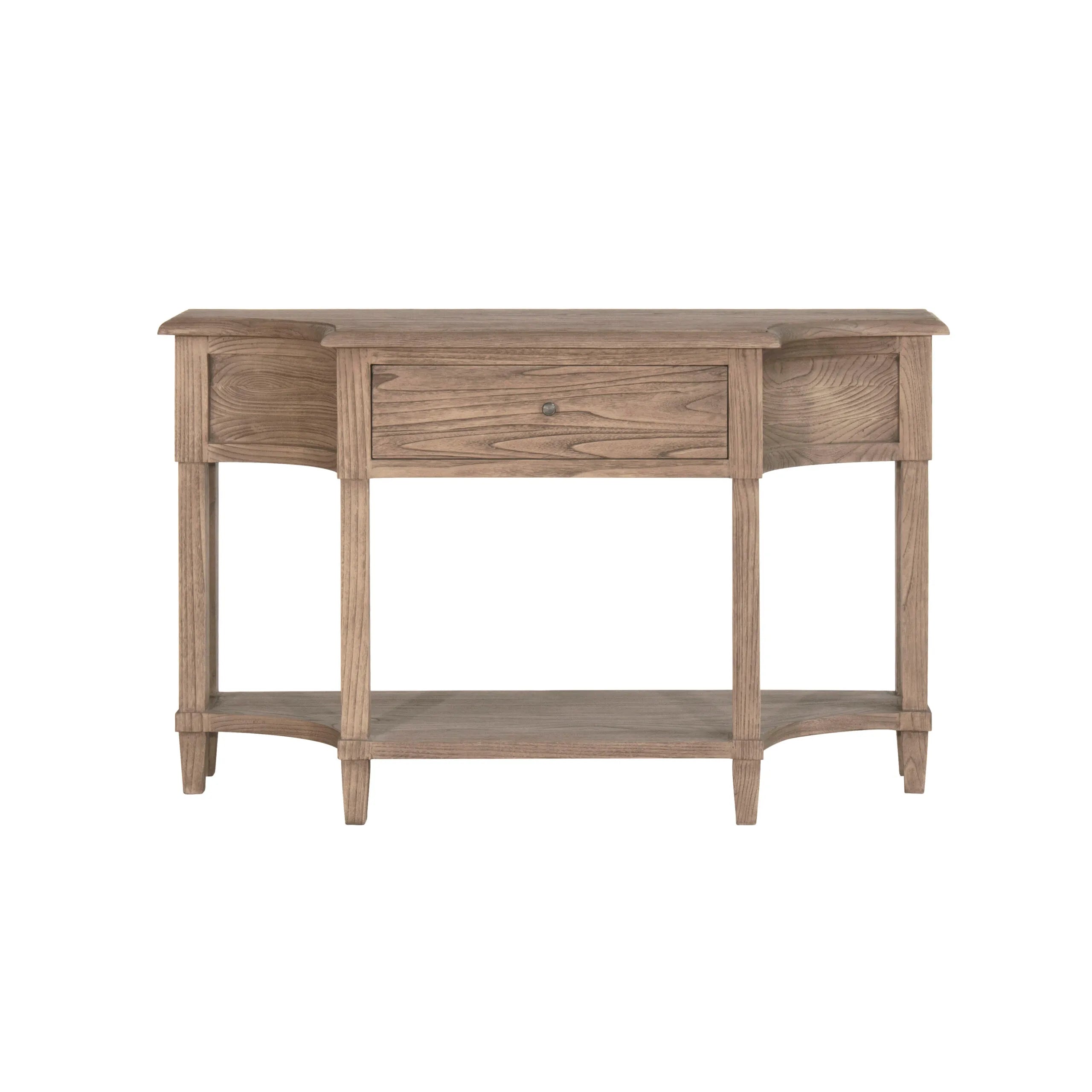 120cm Sofia Sofa Table – Rustic Brown
