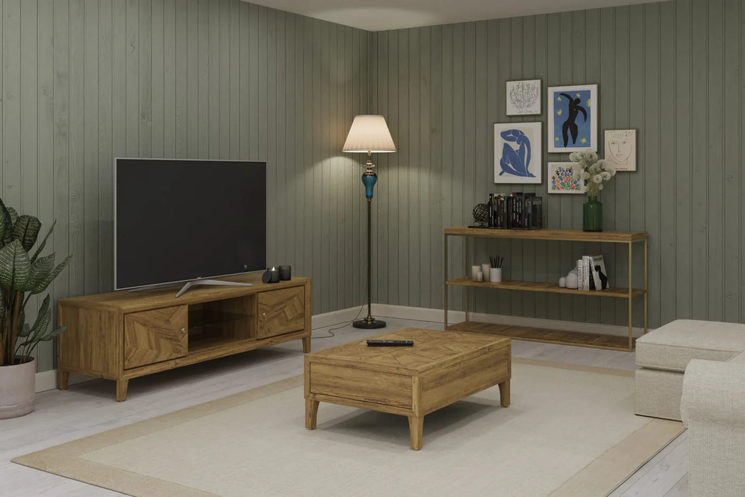 SOLSTICE TV Unit Light Ash