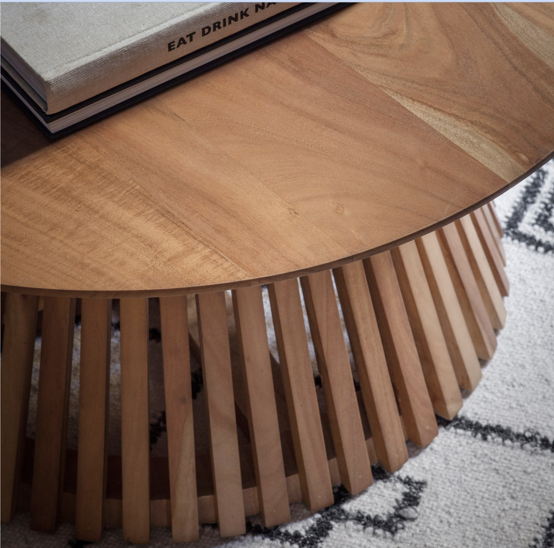 Brookland Slatted Coffee Table