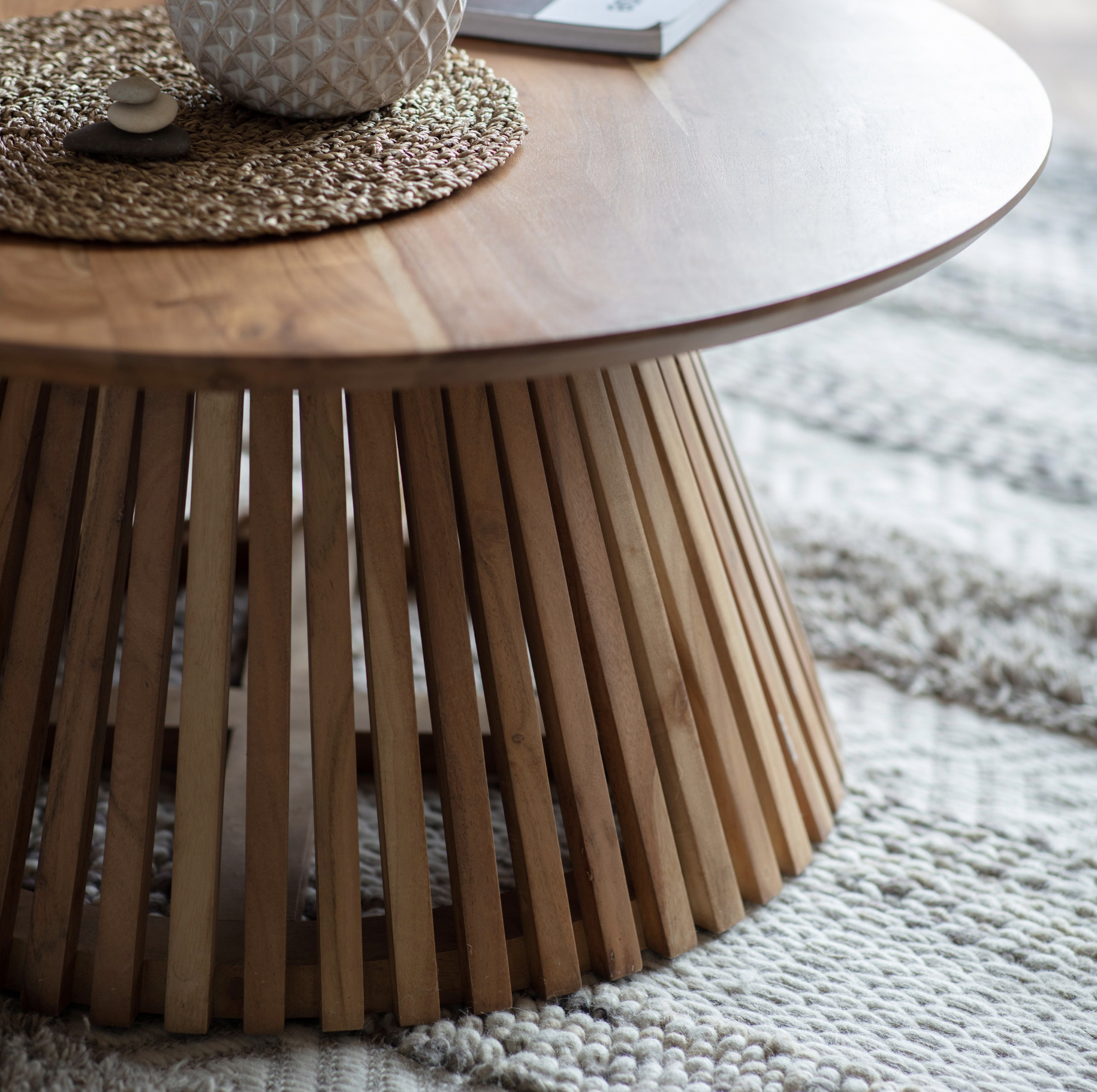 Brookland Slatted Coffee Table