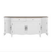 Sofia 4 Door Sideboard – Oak Antique