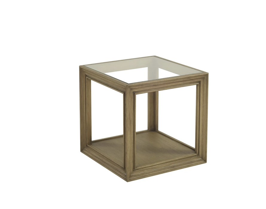 Palma Side Table – Glass Top