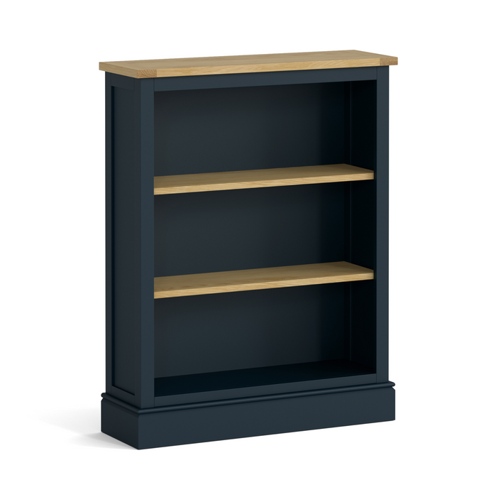 Chichester Navy and Oak Small Bookcase
