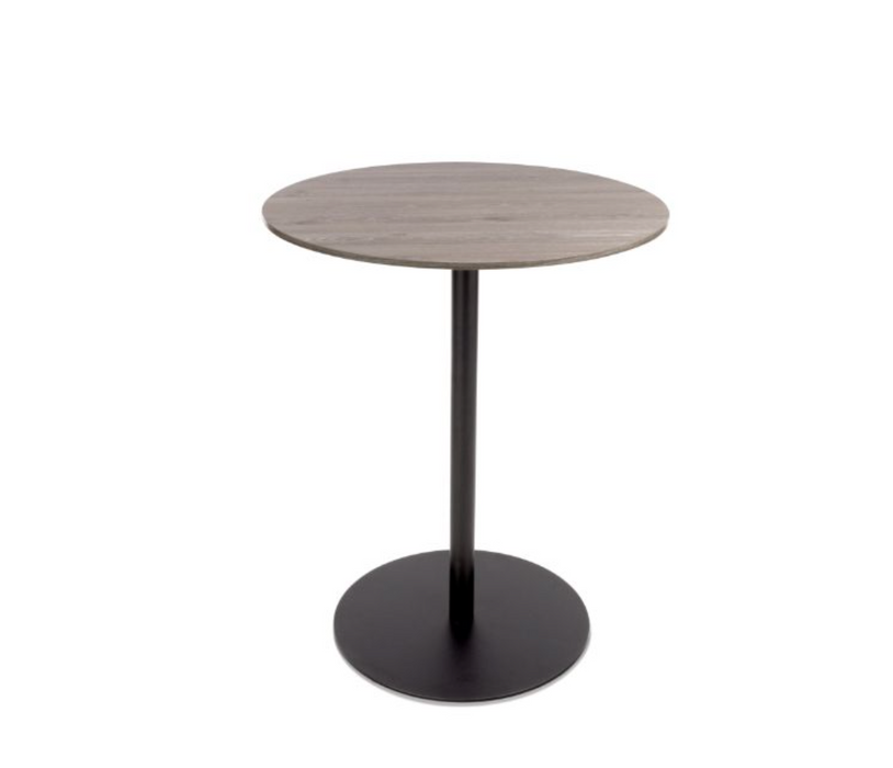 Manhattan Round Bar Table 800mm - Grey