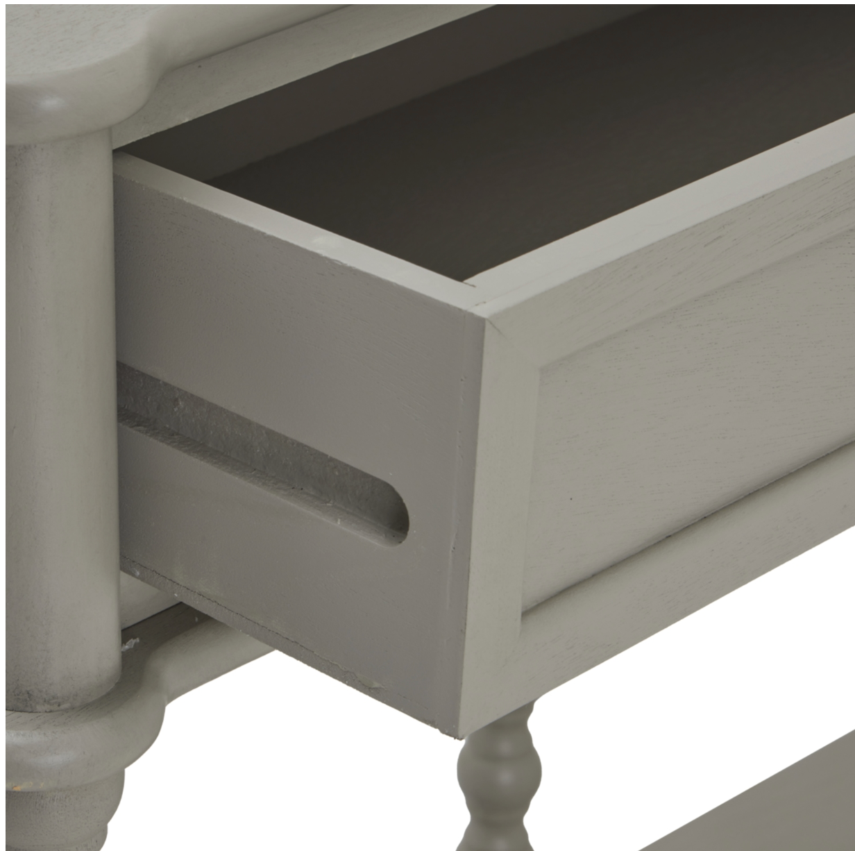 The Camden Collection Large Two Drawer Console Table