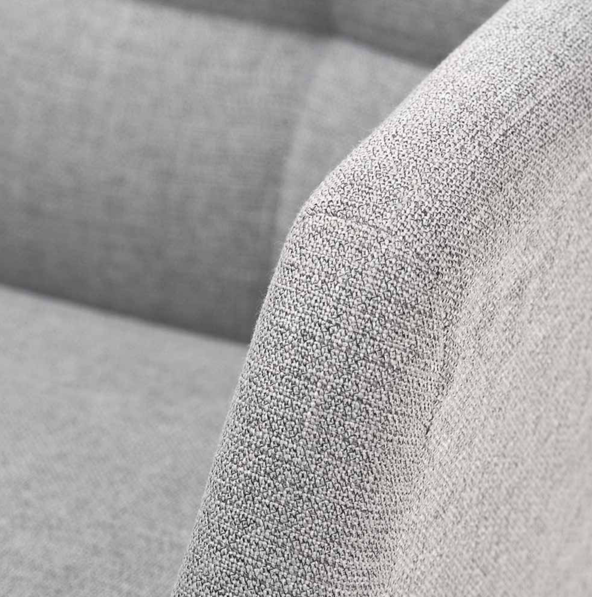 Olly Grey Linen Mix and Black Metal Carver Dining Chair