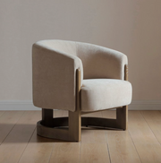 Lennox Chair Taupe Chenille  !New!