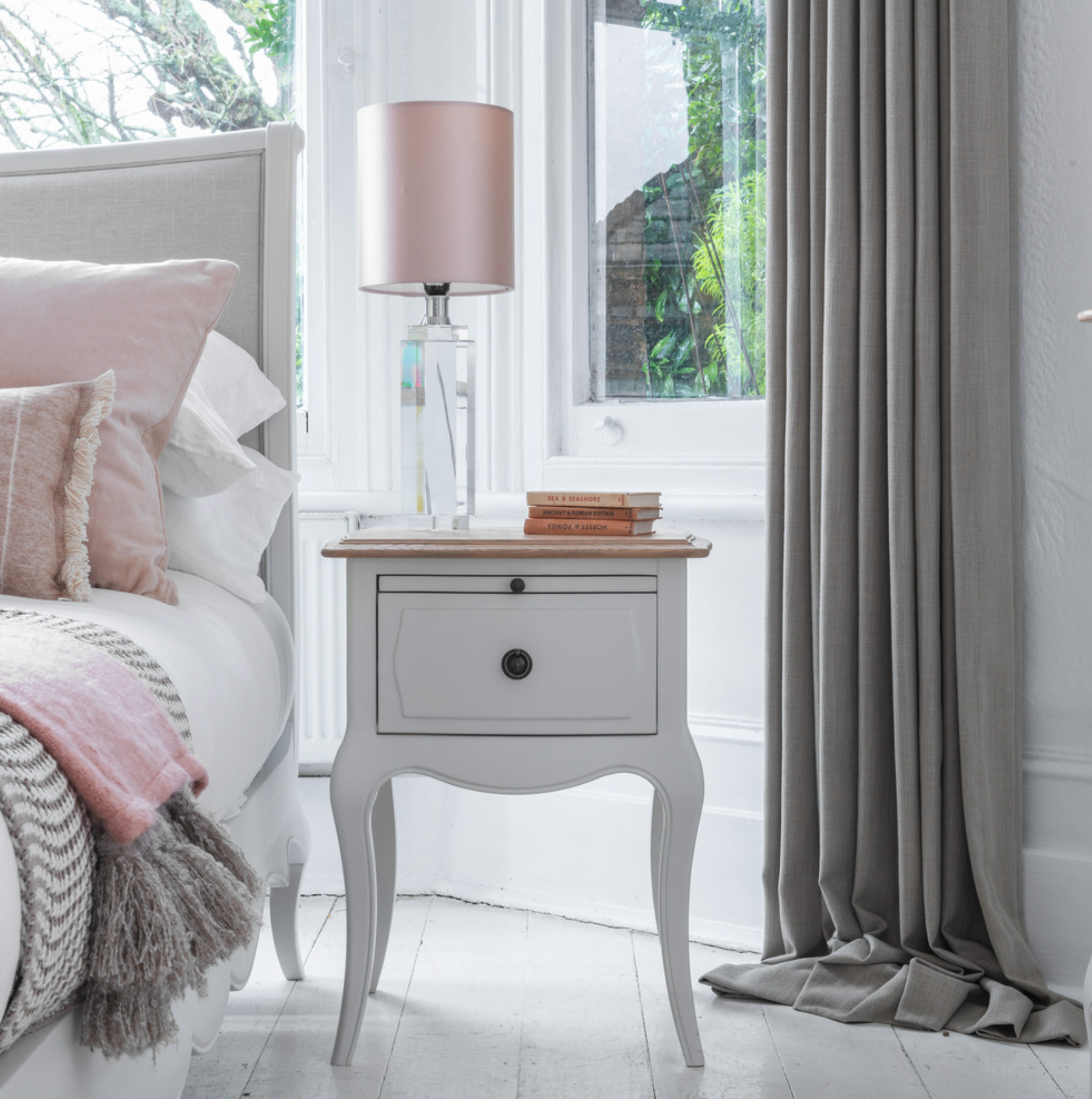 Amelie 1 Drawer Bedside