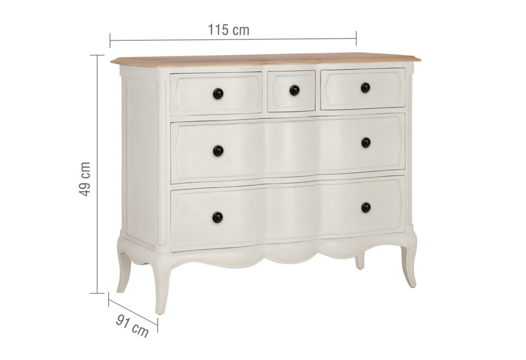 Amelie 5 Drawer Chest