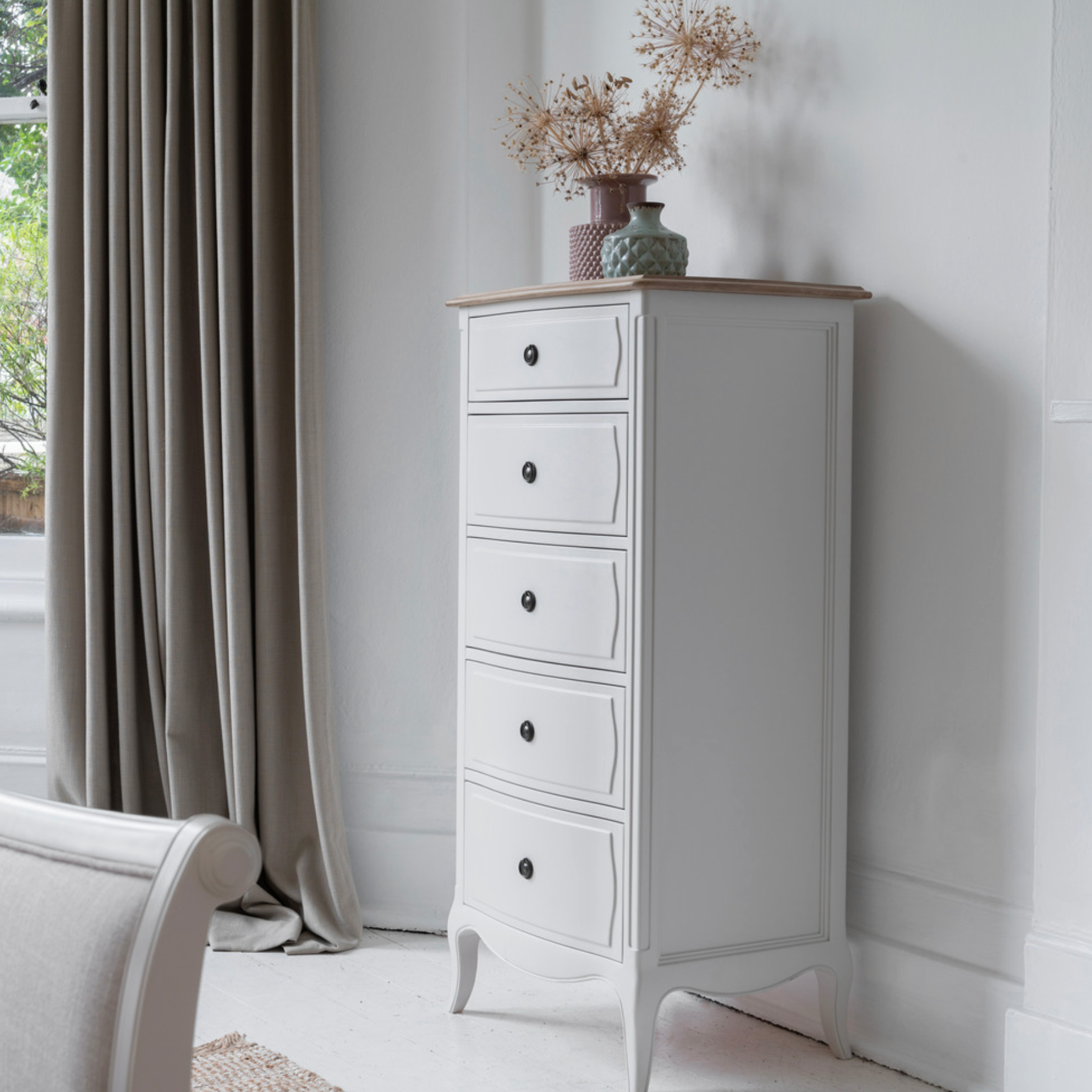 Amelie5 Drawer Tallboy