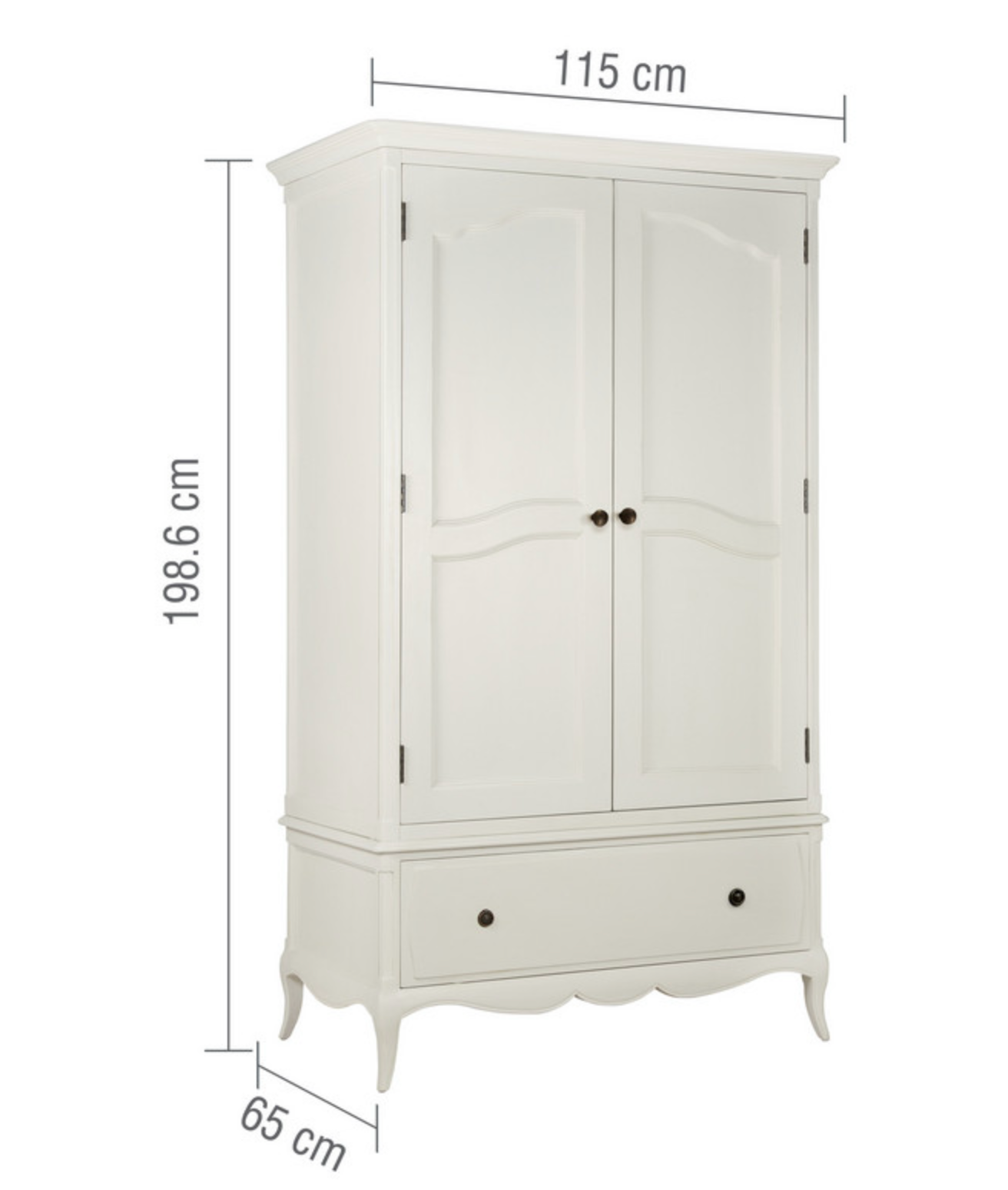 Amelie Double Wardrobe