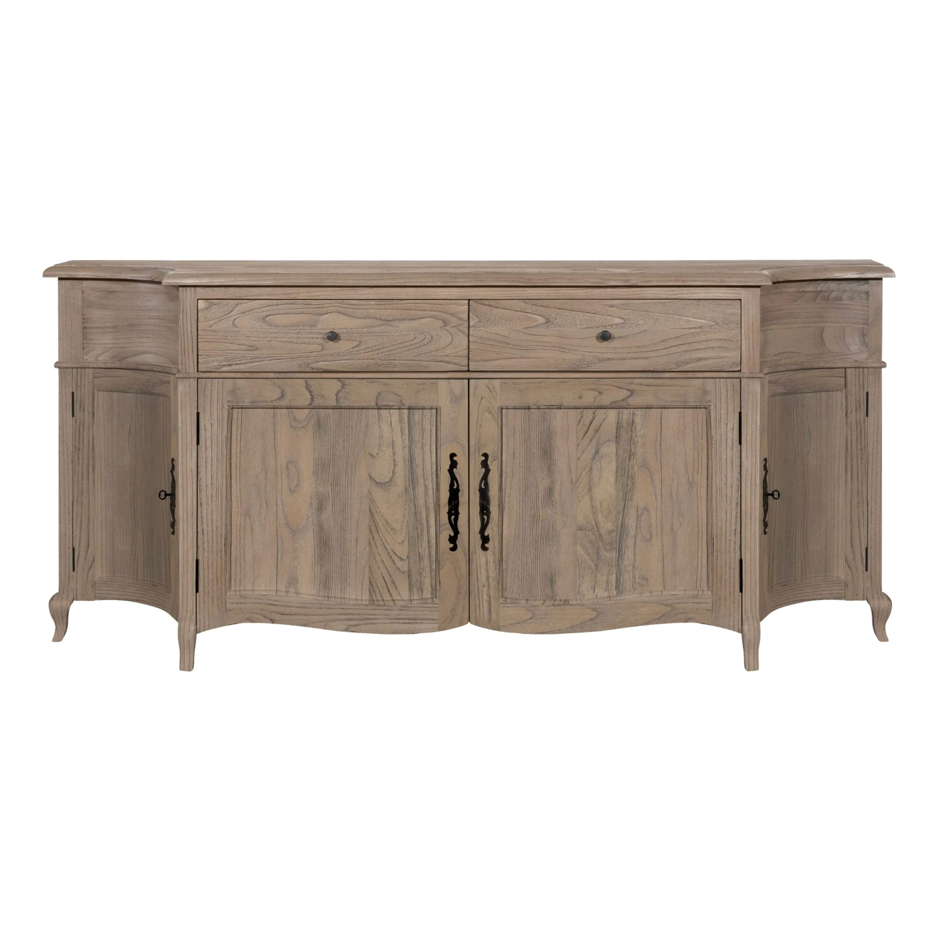 Sofia 4 Door Sideboard – Rustic oak