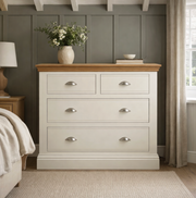 New England 2/2 Chest with soft close drawers