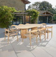 Javi Teak Outdoor Dining Set