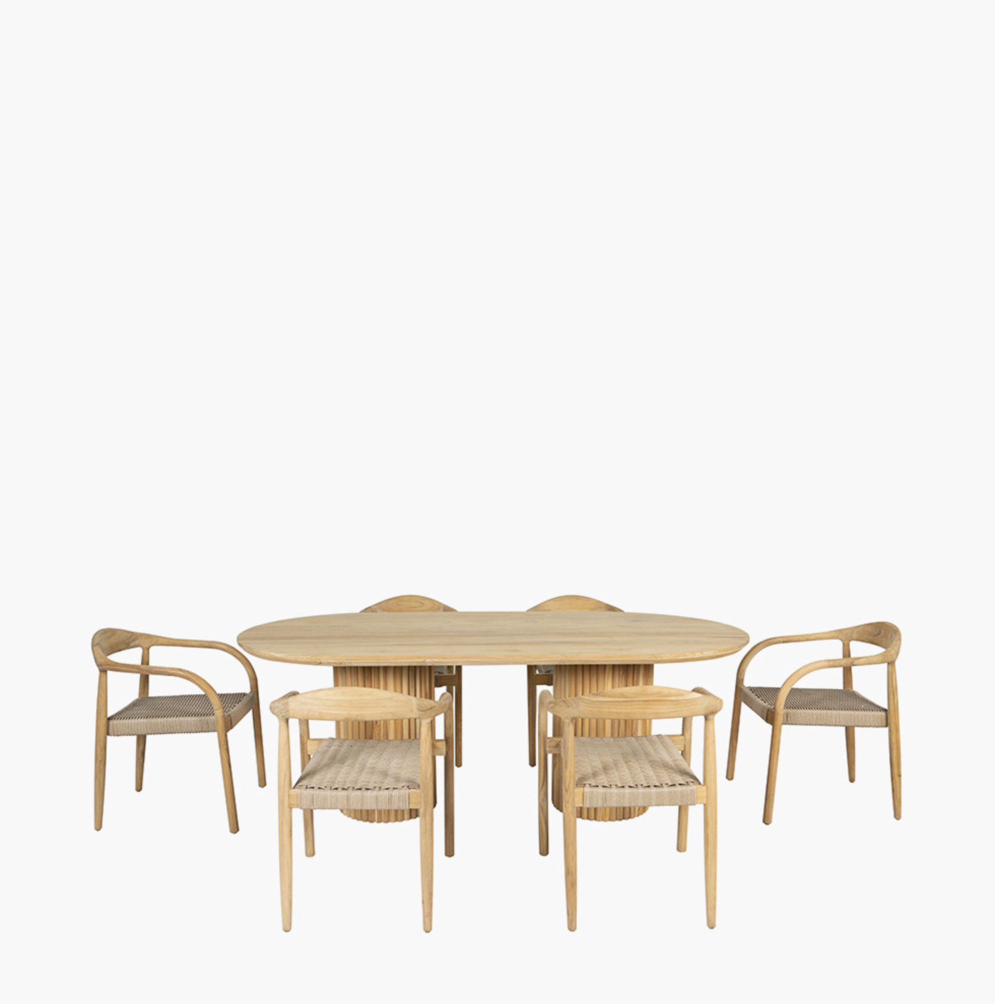 Javi Teak Outdoor Dining Set