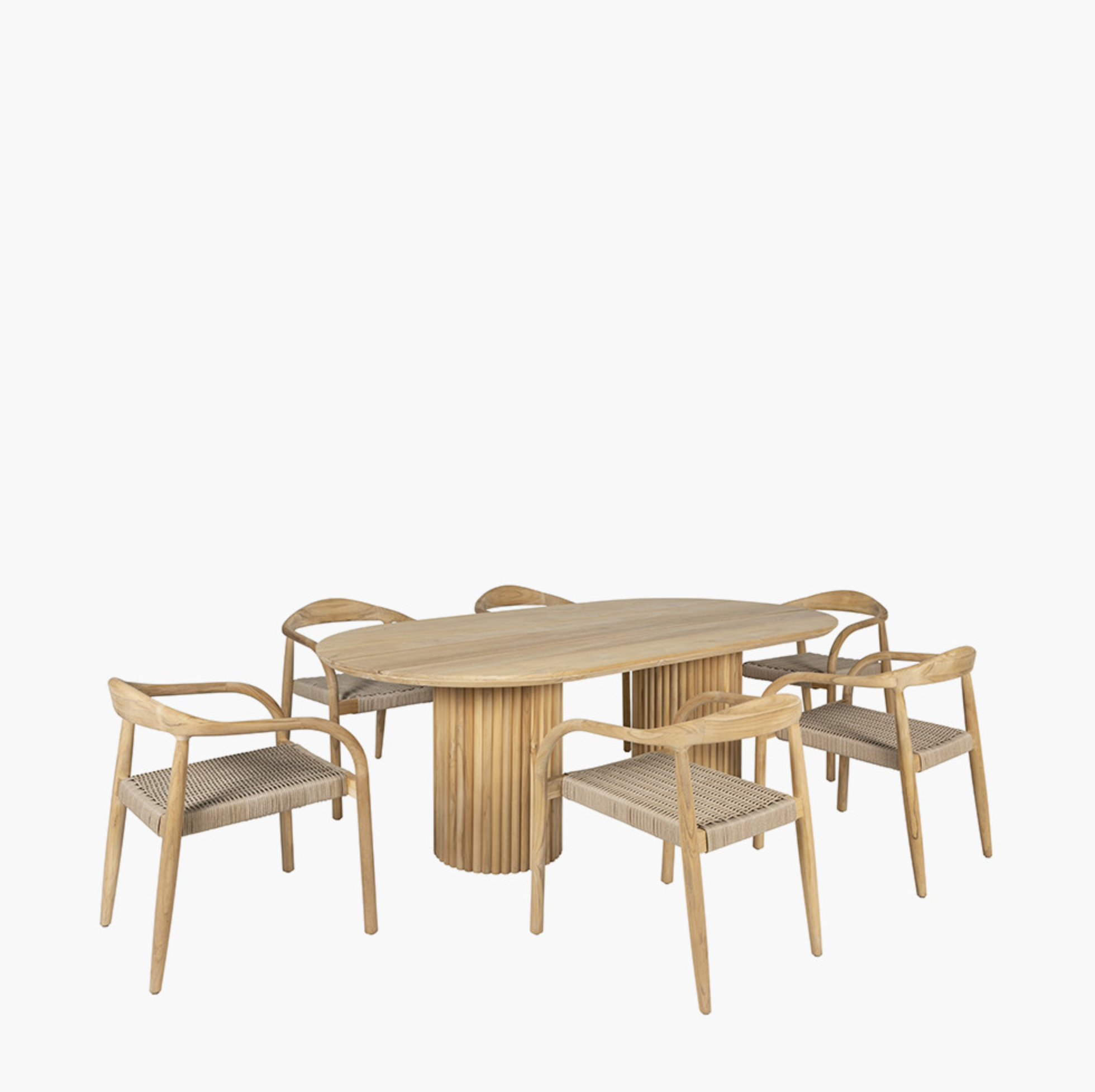 Javi Teak Outdoor Dining Set