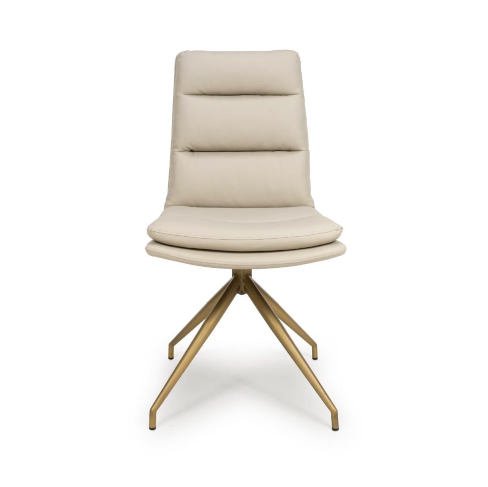 Nobo Swivel Chair Bronze leg Taupe