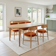 Set of 6 G-PLAN G Plan Burnt Orange Dining Chair