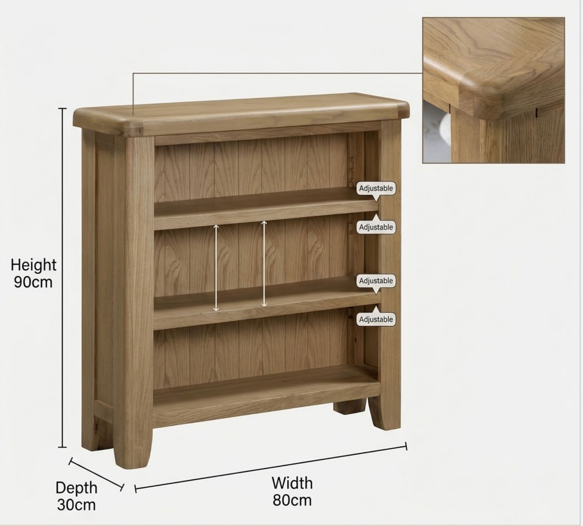 Bespoke Tewksbury bookcase