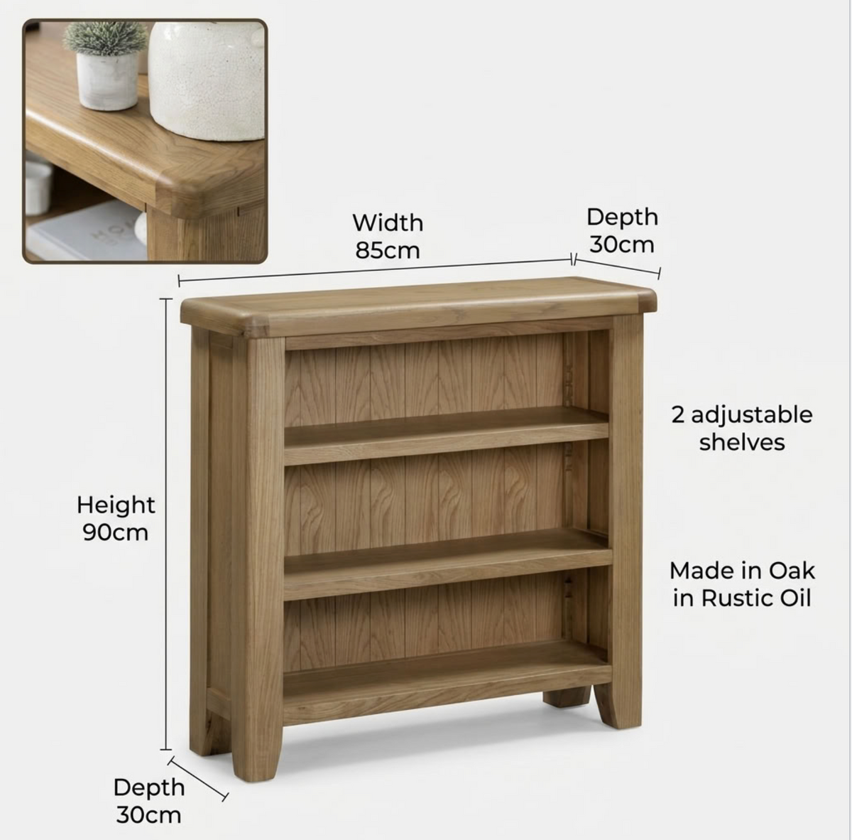 Bespoke Tewksbury bookcase