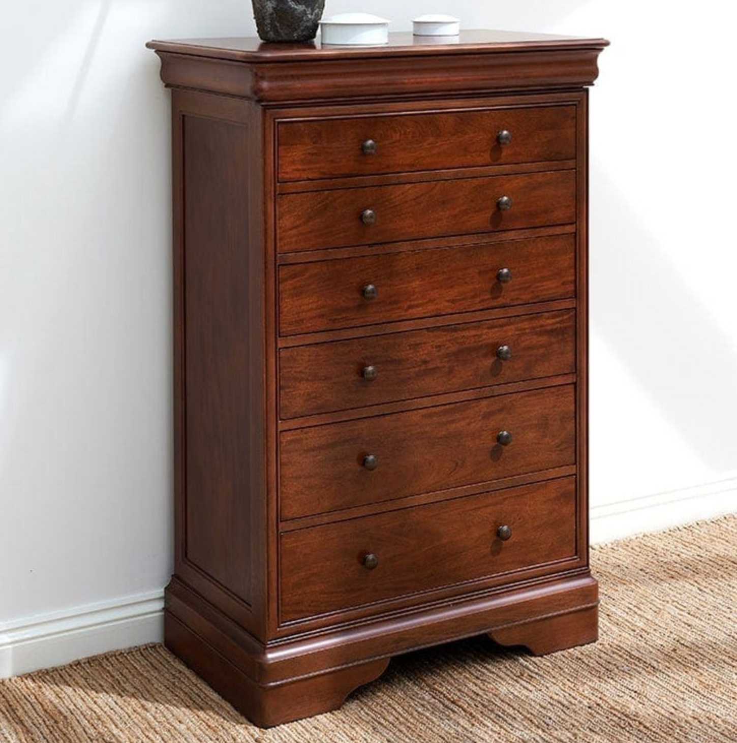 ANTOINETTE BEDROOM - TALL 6 DRAWER CHEST