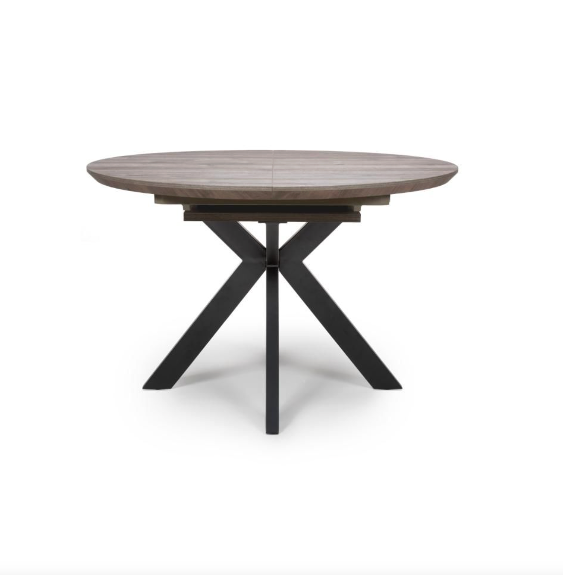 MANHATTAN  EXTENDING ROUND DINING TABLE With Smart tops (Grey)