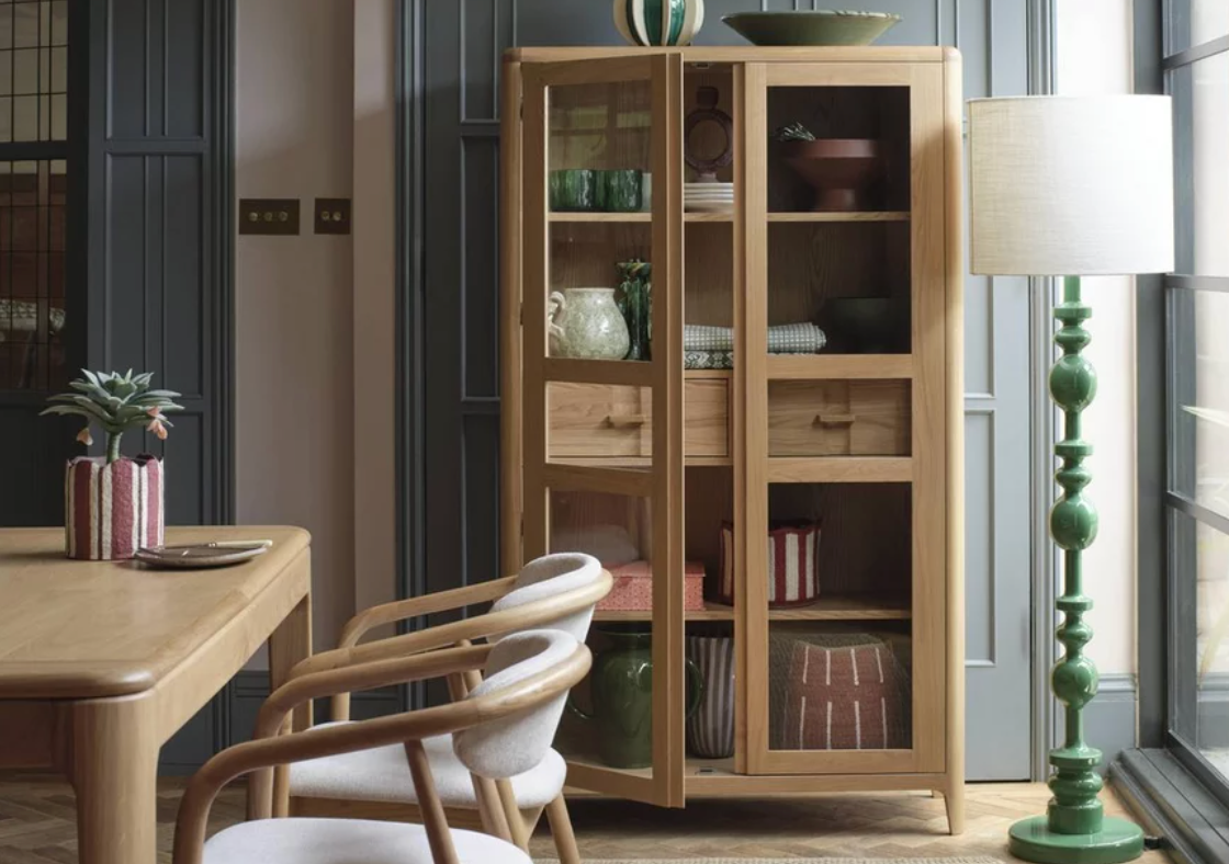 G-PLAN MADDISON DISPLAY CABINET