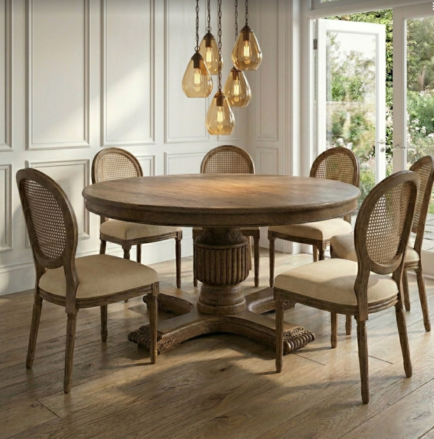160cm Sofia Round Dining Table