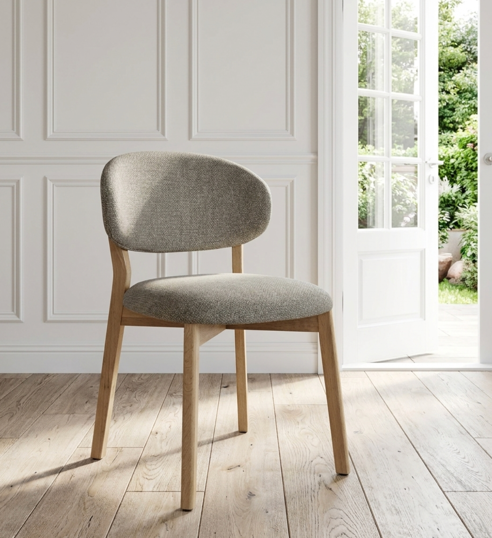 LEO DINING CHAIR (GREY)