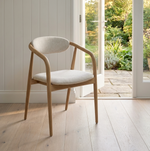 G Plan Isabelle Retro Dining Arm Chair in Taupe