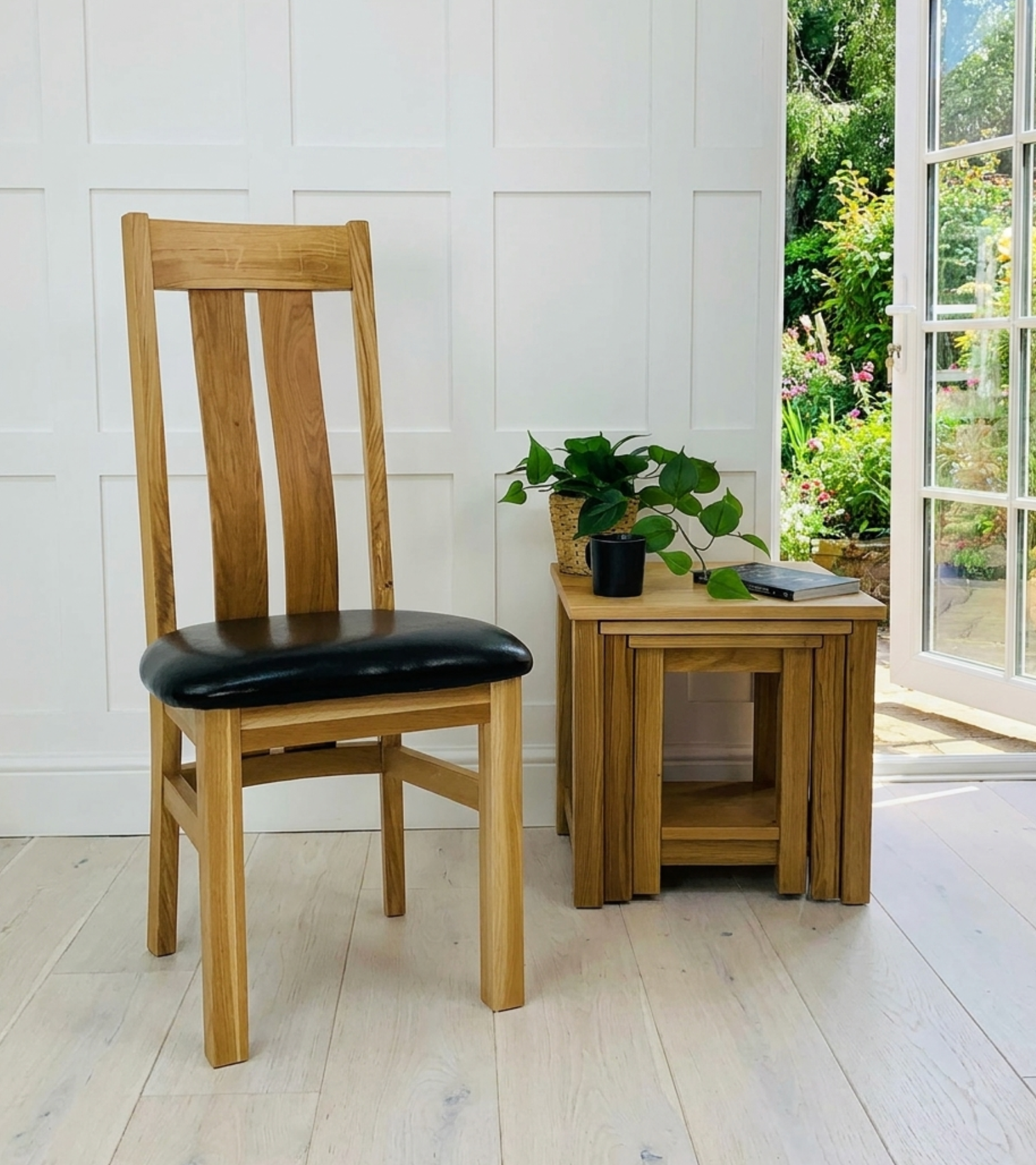 Bergen Solid Oak Chair