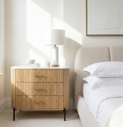 Reed 3 Drawer Bedside /Chest of Drawers